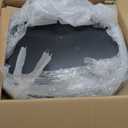 FDW Bistro Pub Table 2 Pack 40 Inch Height Cocktail Table Round Bistro Bar Table for Home and Kitchen Dining (Black)