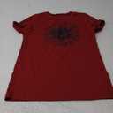 Cicy Bell Women's T Shirts Short Sleeve Tees Sunflower Graphic Loose Summer Tops, Size: S