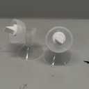 15mm Flange and Duckbill Valve Compatible with Spectra S1 S2 9 Plus Breastpump Replacement to Spectra Pump Parts, Not Original, Replace Accessories.