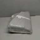 JMvicyroam Large Woven Laundry Basket Hamper,60L Cotton Rope Storage Bin for Blankets,Toys and Clothes,Decorative Tall Nursery Hamper for Living Room,Baby Nursery,Bathroom and Bedroom,White and Grey