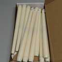 Homemory 12 Pcs Flameless Taper Candles with Remote Timer Dimmer, 11 inches Ivory Taper Candles Battery Operated, Plastic LED Candlesticks with Flickering Flame for Halloween Christmas Church Wedding