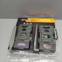 SPYPOINT Flex-M Twin Pack Cellular Trail Cameras - Best Hunting Accessories, No WiFi Needed, GPS, Night Vision, Dual-Sim LTE, IP65 Water-Resistant Game Camera, 28MP Photos, 720p Videos + Sound (2)