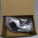 VIVIDA 1-5/8" End Rail Clamps, Black Chain Link Fence Fittings, 1-5/8 Inch Panel Pipe T Connectors, 4 PCS