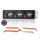 599-006 A/C Heater Climate Control Module with Rear Window Defogger Switch Replacement for Chevy Suburban Tahoe GMC Yukon 1996-2000 Replace 9378805, 16231165