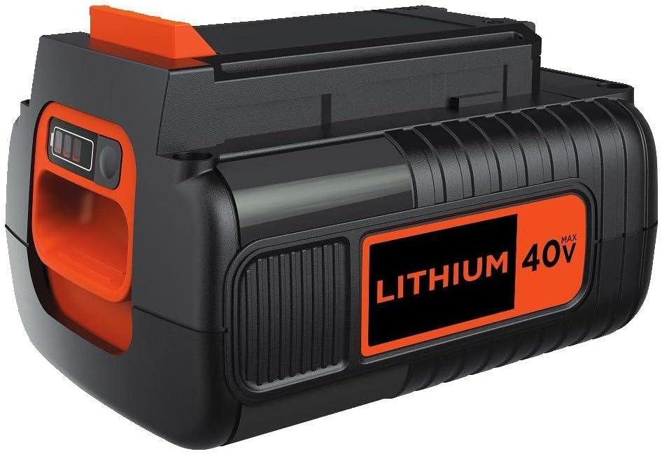 BLACK+DECKER 40V MAX Battery, Lithium Ion, 2.5-Ah (LBX2540)