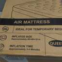 OhGeni Queen Air Mattress with Built in Pump, Ideal Alternative to a Bed, Inflatable Blow Up Mattress 18 Raised Comfort, Portable Bed for Home, Camping, Colchone Inflable, Gift for Mom, 1-Pack Only