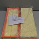 Forccord 2-Pack Engine Air Filter Fits for Mercedes-Benz S400 CLK320 GLK350 SL550 CLS550 E350 E550 R350 SLK300 C230 E350 Air Filter Replacement 1120940604 Car Accessories