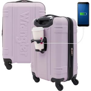 Wrangler 20" Astral Hardside Carry-On Luggage, Lilac