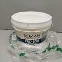 ROMAN PRO-838 Heavy Duty Clear Wallpaper Adhesive, for Commercial Weight Wallcoverings, Wall Carpet, Non-Wovens, and More, 1 Gallon (300 sq. ft.)