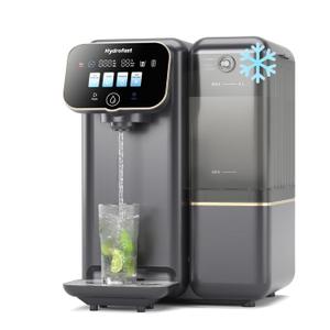 Reverse Osmosis Water Filter Countertop, Remineralization & pH Balance UV 6 Stage RO Filtration System, Portable Water Purifier