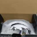 Astronaut Costume for Kids with Helmet, Halloween Costumes for kids Nasa Astronaut Helmet Suit with Movable Visor (X-Large (Ages 1012), White)