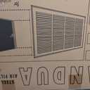 Fits 24x14 Duct Opening | Steel Return Air Filter Grille by Handua [Removable Door] for 1-inch Filters | Vent Cover Grill | White | Easy-to-Use Plastic Latches | Outer Dimensions: 26 5/8"W X 16 5/8"H