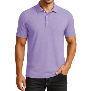 Cavva Golf Polo Shirts for Men Short Sleeve Dry Fit Moisture Wicking | Breathable, Lightweight Fabric, Quick Dry, Moisture Wicking, Classic Fit, Short Sleeve, for Summer Golf, Work, Casual (XXL)