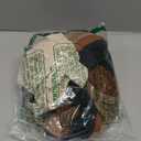 Milumia Women's 4 Pack Ribbed Knit V Neck Sleeveless Plain Fitted Crop Tank Top Set B Multicolor X-Small