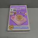 Pottery Wheel for Kids, Girls Arts and Crafts Toys for Kids Ages 8-12,Pottery Craft Kit with 3 Pack Air-Dry Clay, Art Supplies for Kids Toys Girls Birthday Gift for 6 7 8 9 10 11 12+ (Pink)