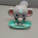 Bath Toys, Elephant Bath Bubble Maker with Music, Magnetic Charging Bubble Machine, Bath Toys for Toddlers 1-3, Toddler Bathtub Toys, Birthday for 1 2 3 4 5 Years Old Boys Girls (Grey)