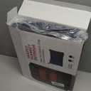 Portable USB Heated Blanket, Battery Powered Heating Blanket with 3 Heat Settings, 3 Hours Auto Off Wearable Heated Portable Blankets with Overheat Protection(Battery Pack Not Included) (Dark Blue)