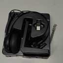 Bluetooth Headset, Wireless Headset with Microphone for PC, V5.2 Computer Headset with Noise Cancelling Mic, USB Dongle, Charging Base & Mute Button for Work, Cell Phones, Computer (Black)