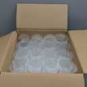 16 Pack Glass Cylinder Bud Vases for Centerpieces, 7.7 Inch Tall Clear Flower Vases in Bulk, Floating Candle Holder for Wedding, Party, Home Decor, Birthday, Anniversary, Baby Shower