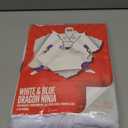 Morph Deluxe Boys Ninja Costume With Ninjas Warrior Toy Accessory, Kids Ninja Costumes, Boy Halloween Costume (Large 10-12 years, White)