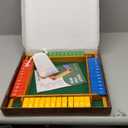 Engaging Wooden Games for Dementia Seniors - 4-Player Shut The Box Board Game for Memory Care & Cognitive Stimulation - Large Number Tiles, Fun Alzheimer's Activity for Adults & Family