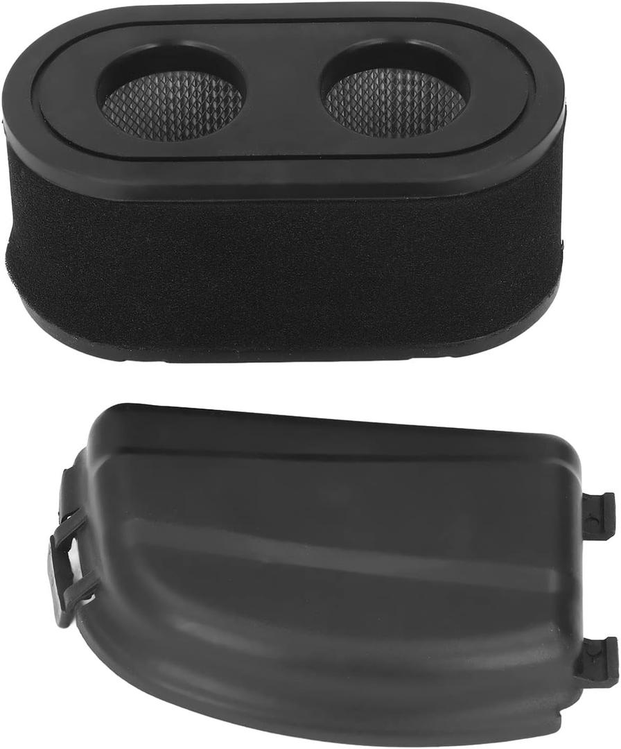 String Trimmer Air Cleaner with Cover Kit 594106 Plastics Black Wearproof Replacement Part for Lawn Mower Engine
