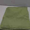 DONREN Sage Green Small Window Curtain Panels Room Darkening Curtain Tiers for Nursery with Rod Pocket (42 x 24 Inch,1 Pair)