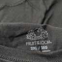 Fruit of the Loom Men's Eversoft Cotton T Shirts, Breathable & Moisture Wicking with Odor Control, 2 XL