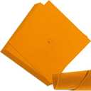Gersoniel Gold 12 Sheets Graduation Cap Fabric Topper Decoration, 10 x 10 Inch Velvet Grad Cap Cover Blank Decorative Velvet Fabric for Graduation Hat Craft DIY (Non Adhesive)