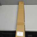Black Tension Curtain Rod 41-146In,Extra Long Outdoor Curtain Rod