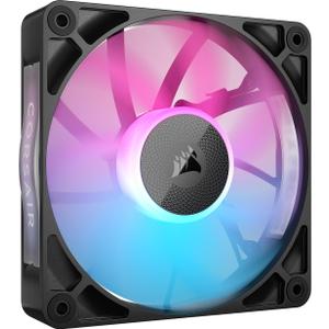 CORSAIR iCUE Link RX120 RGB 120mm PWM Fan - Magnetic Dome Bearing - Single Fan - Black