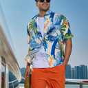 NORTHYARD Mens Swim Trunks 5" Beach Swim Shorts Quick Dry Bathing Suit with Mesh Liner Packable, Orange, 2XL (Orange, XXL)