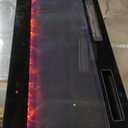 Electric Fireplace 50 Inch Wall Mount Insert Fireplaces Realsmart 1500W,Fit for 2 X 6 stub,Ultra-Thin Heater Ultra-Thin with 3 Heating Modes Timer 12 Adjustable Flame Colors Touch Remote Control