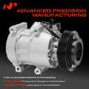 A-Premium Air Conditioner AC Compressor with Clutch Compatible with Hyundai Tucson 2010-2013, Tucson 2014-2015 L4 2.4L & Kia Sportage 2011-2016