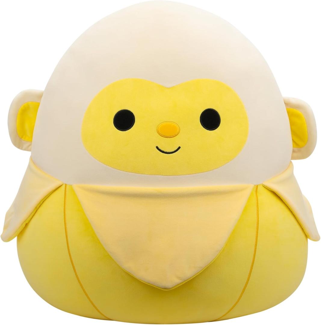 Squishmallows Original 24-Inch Pierogi Banana Monkey - Official Jazwares Plush (Jumbo)