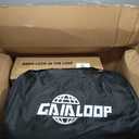 Extra Thick GAIALOOP 4 INCH Memory Foam Camping Mattress, Roll Up Floor Sleeping Mat Camp Cot Mattress Pad Travel Camping Couch Bed for Guest Adults Side Sleepers (Lapis Blue)