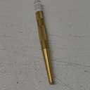 Mayhew Pro 25080 1/4-Inch Knurled Brass Solid Punch