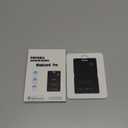 Wallet Tracking Card, Bluetooth Tracker Smart Finder for Apple Find My[MFi Certified],iPhone Card Finder Rechargeable IP68 Waterproof 0.06in Slim Keys Item Locator for Keys, Bags, Passport(iOS Only)