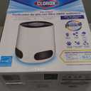 Clorox Air Purifiers for Bedroom Home, True HEPA Filter, Small Rooms Up to 200 Sq Ft, Removes 99.9% of Mold, Viruses, Wildfire Smoke, Allergens, Pet Allergies, Dust, AUTO Mode, Whisper Quiet (White)