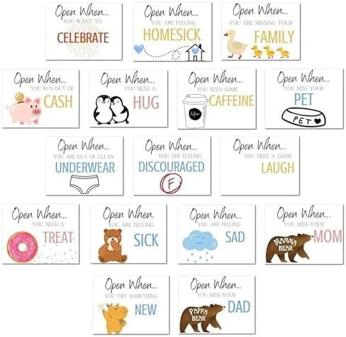 Dalulu 84PCs College Gift Card Care Package College Care Package High School Graduation Personalized Gift for College Student Cash Holder Money Holder (White)