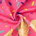 Move Dance Men Kids T-Shirts Ice Cream Crewneck Short Sleeve Summer Graphic Tees Top, Medium