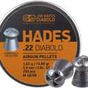 JSB Match Diabolo Hades .22 Cal, 15.89 Grain, Hollowpoint, 250 Count