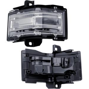 Replacement Driver Left Side Door Towing Mirror Turn Signal Light Lamp Indicator for Ford F-150 F 250 F350 F-450 F550 from 2015 to 2024