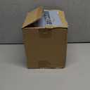 6pcs Door Knob with Lock & Different Keys, 60/70mm Adjustable Latch Exterior Door Lock Set, Silver Door Knobs Interior Locks for Bedrooms Bathroom, Entry Door Locksets