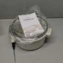 CAROTE 2Qt Sauce Pan Sets with Lid Cooking Pots Nonstick Saucepans Cookware Set with Pour Spout Small Kitchen Pot, Induction Comptable, Easy to Clean, PFOA FREE (White Granite)