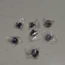 fengshuisale Carved 7 Pieces Amethyst Platonic Solids Sacred Geometry Symbols with Merkaba Star Crystal Healing Balancing SetW3486