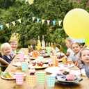 120pcs 9oz Summer Colored Paper Cups Gingham Party Paper Drinking Cups,4 Colors Disposable Plaid Paper Cups Pink Blue Yellow Green Plaid Cups for Wedding Birthday Decoration Baby Shower Picnic