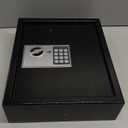 Electronic 40 Keys Cabinet Wall Mount, Digital Key Safe Lock Box, Large Security Lockbox for House Key, Heavy Duty Combination Lock Storage, 14.37'' X 11.8'' X3.93'' (Black,40 Keys)