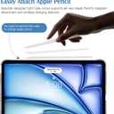 TiMOVO for iPad Air 11 Inch Case (M3/M2-2025/2024), iPad Air 5th Generation 2022/4th Gen 2020 10.9 Inch, Slim Hard Translucent Back Cover, Support Auto Wake/Sleep, Apricot Gray