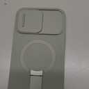 SURITCH for iPhone 13 Pro Max/12 Pro Max Case with Magnetic Camera Slide Cover and Adjustable Kickstand, Compatible with MagSafe, Shockproof Bumper Case Slim Protective Cover 6.7 Inch, Green